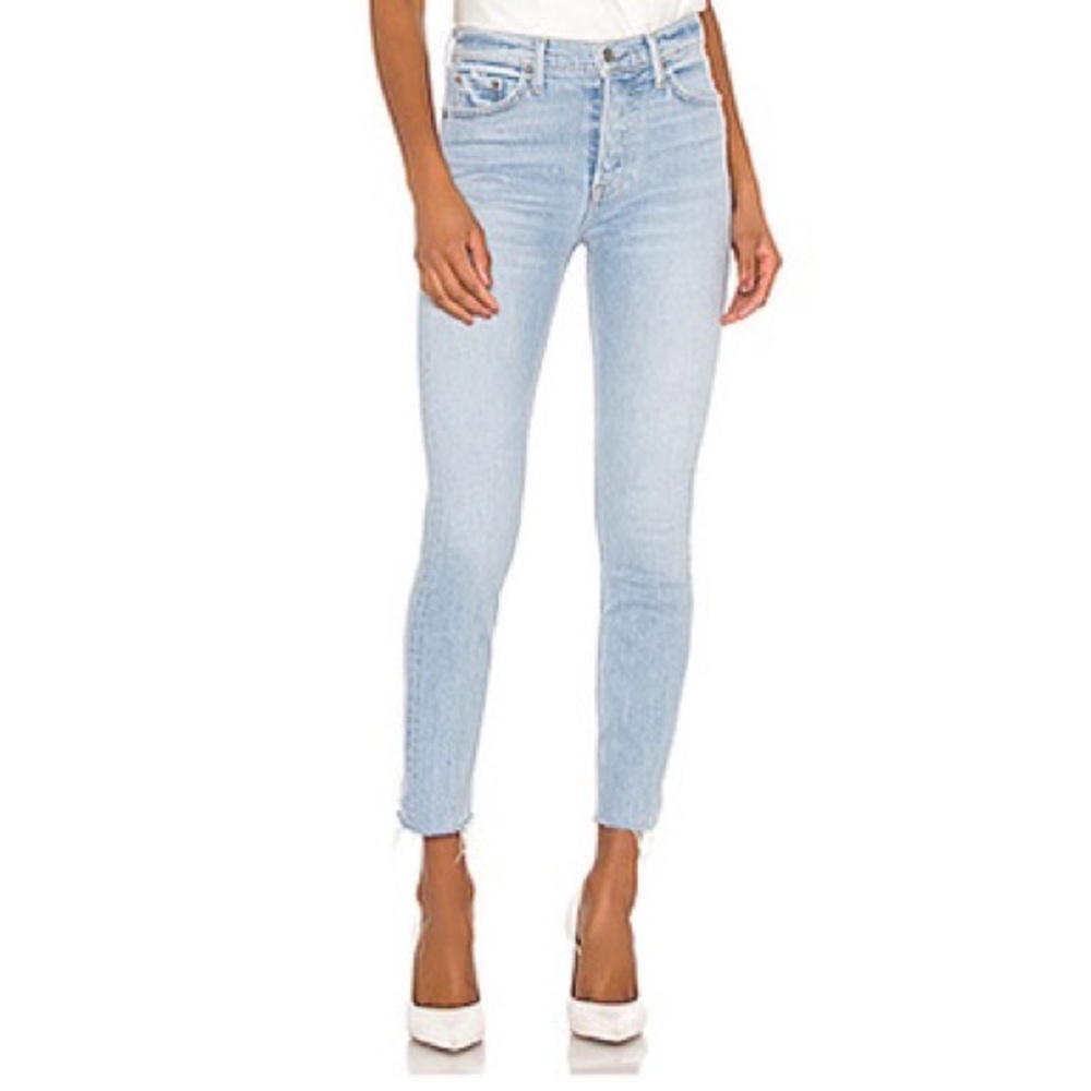GRLFRND Karolina High Rise Straight Crop